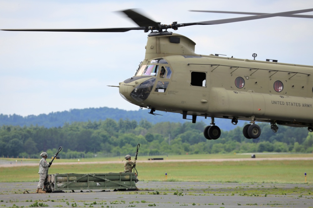 89B students build sling-loading skills for ammo at Fort McCoy