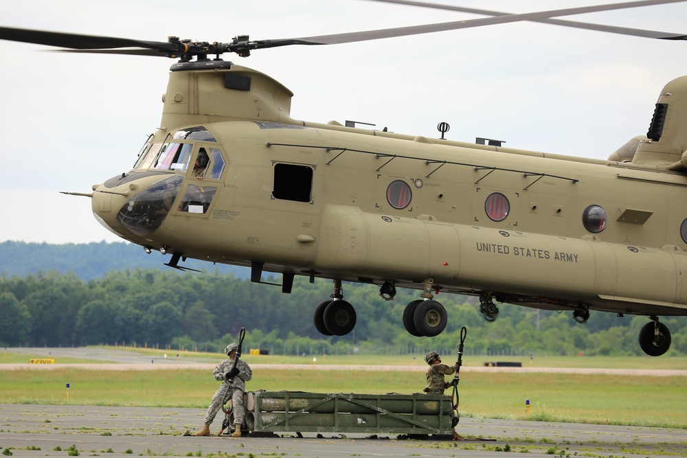 89B students build sling-loading skills for ammo at Fort McCoy