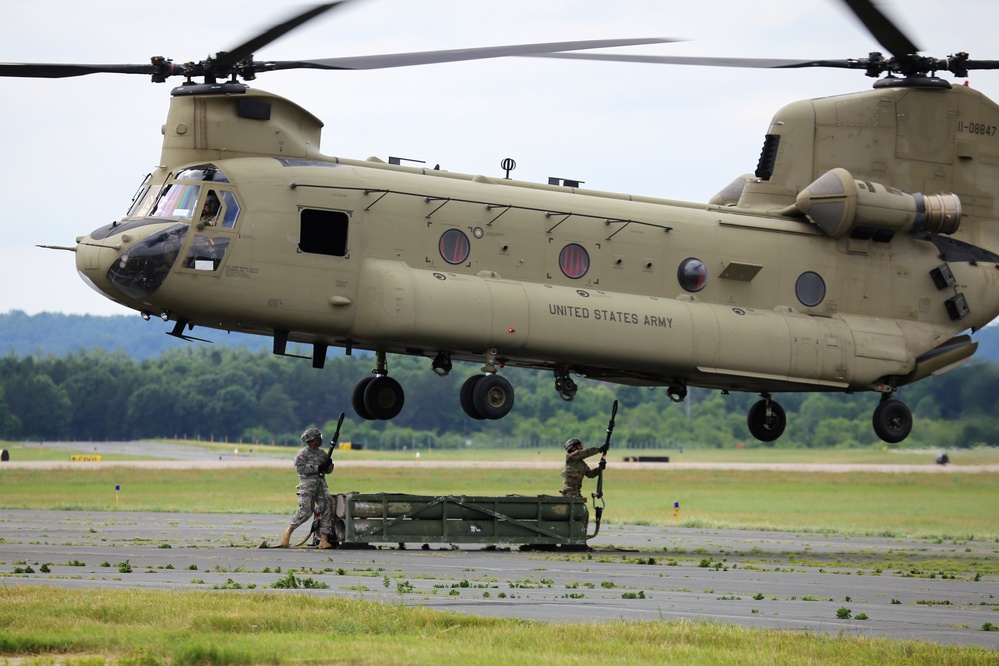 89B students build sling-loading skills for ammo at Fort McCoy