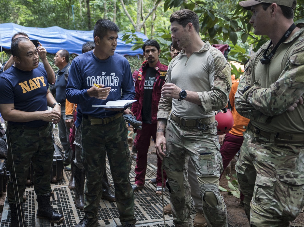 U.S. Support for Missing Thai Nationals in Tham Luang Cave