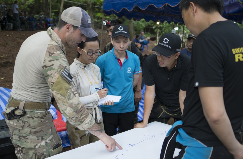 U.S. Support for Missing Thai Nationals in Tham Luang Cave