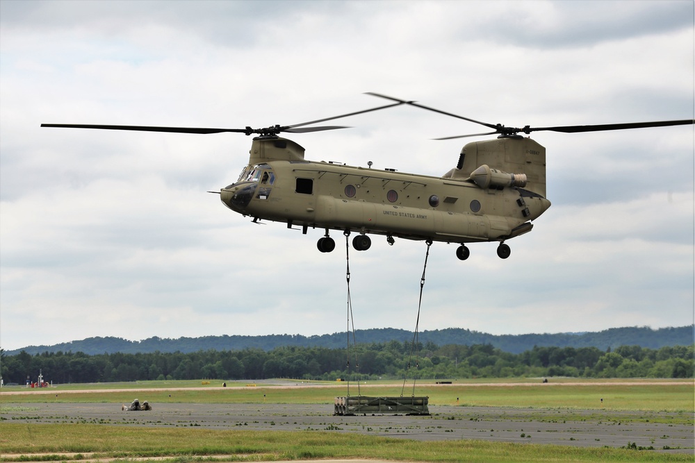 89B students build sling-loading skills for ammo at Fort McCoy