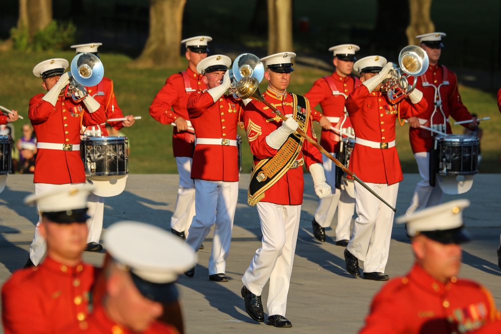 Marine Barracks Washington D.C. Tuesday Sunset Parade 07.10.2018