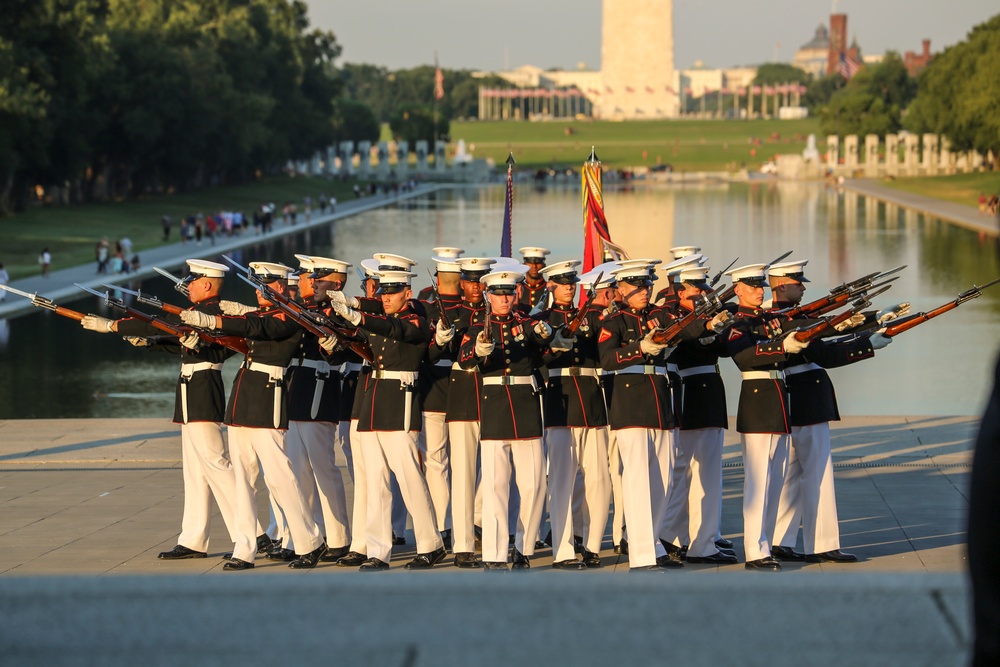 Marine Barracks Washington D.C. Tuesday Sunset Parade 07.10.2018