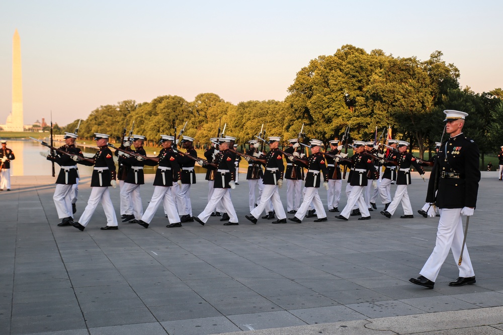 Marine Barracks Washington D.C. Tuesday Sunset Parade 07.10.2018