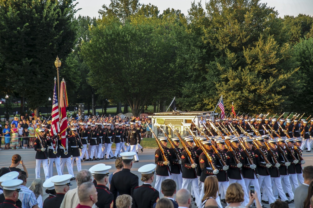Marine Barracks Washington D.C. Tuesday Sunset Parade 07.10.2018