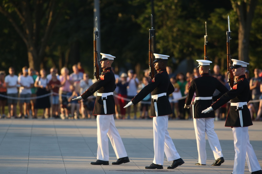 Marine Barracks Washington D.C. Tuesday Sunset Parade 07.10.2018