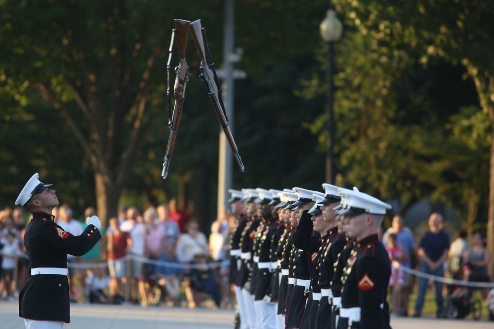 Marine Barracks Washington D.C. Tuesday Sunset Parade 07.10.2018
