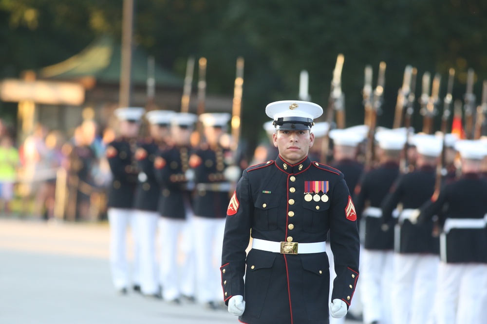 Marine Barracks Washington D.C. Tuesday Sunset Parade 07.10.2018