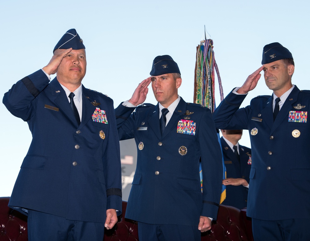 60 AMW Change of Command