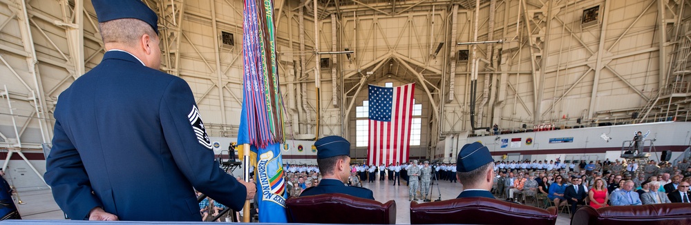 60 AMW Change of Command