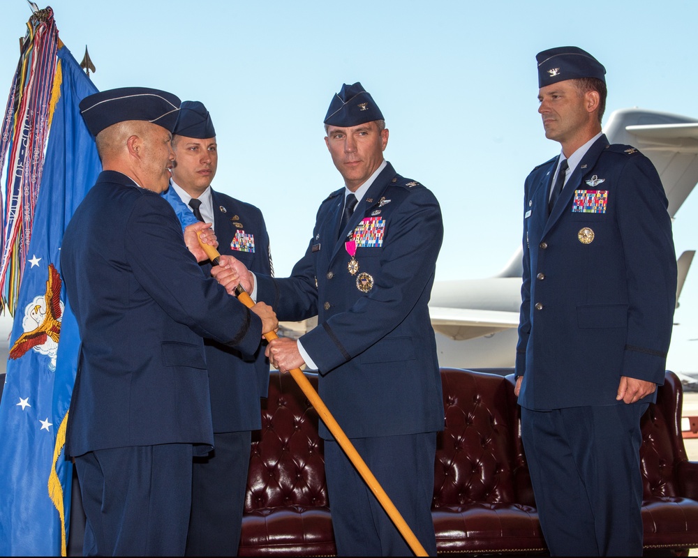 60 AMW Change of Command