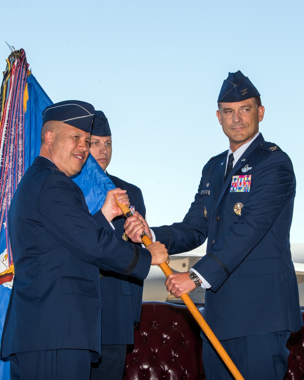 60 AMW Change of Command