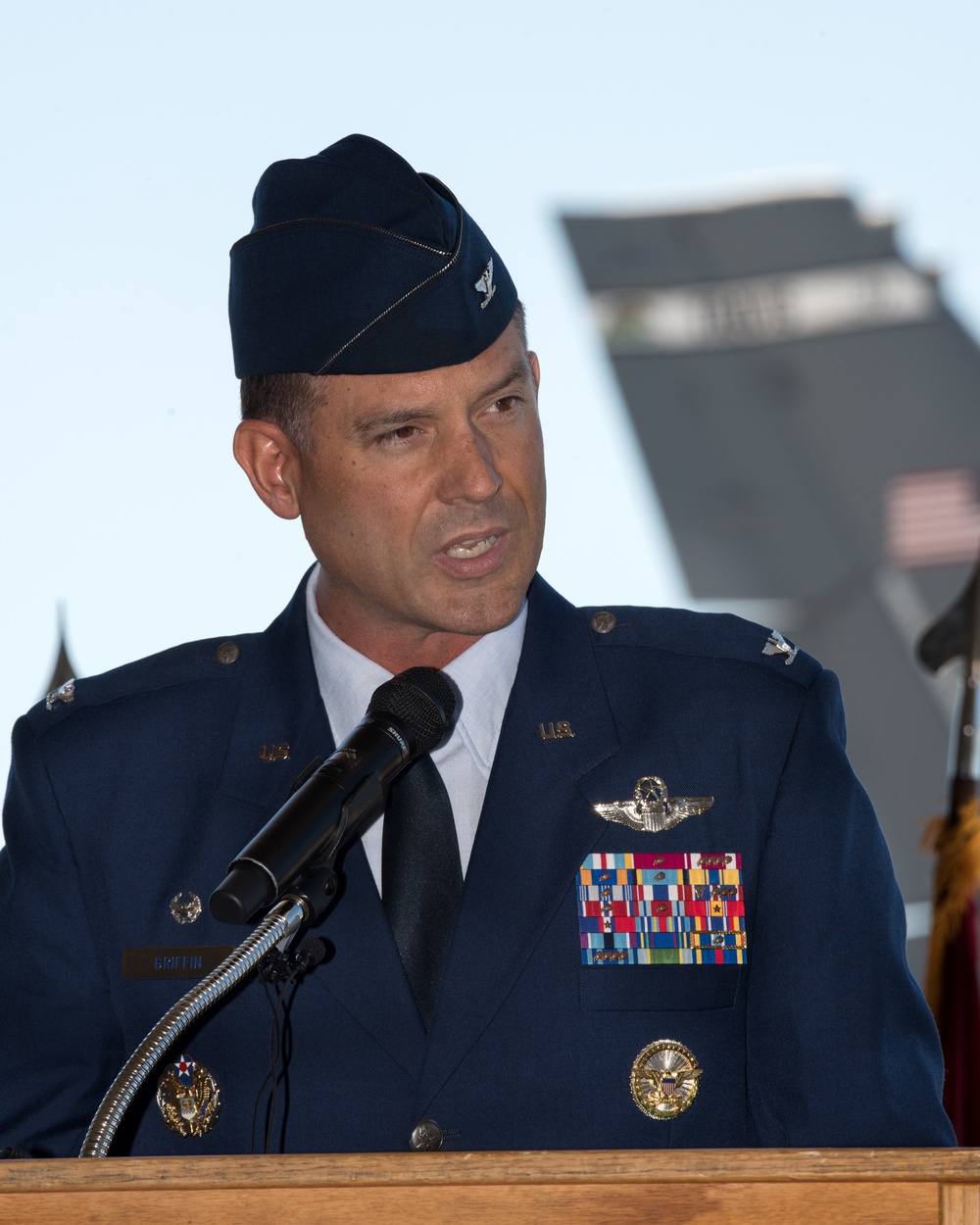 60 AMW Change of Command