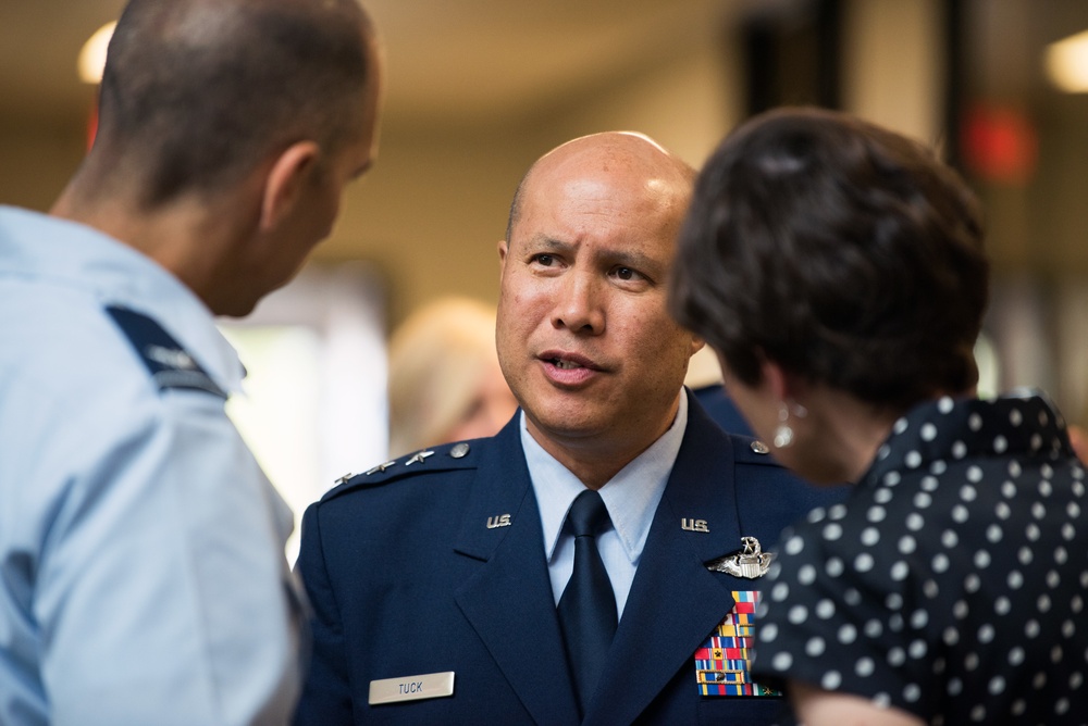 60 AMW Change of Command