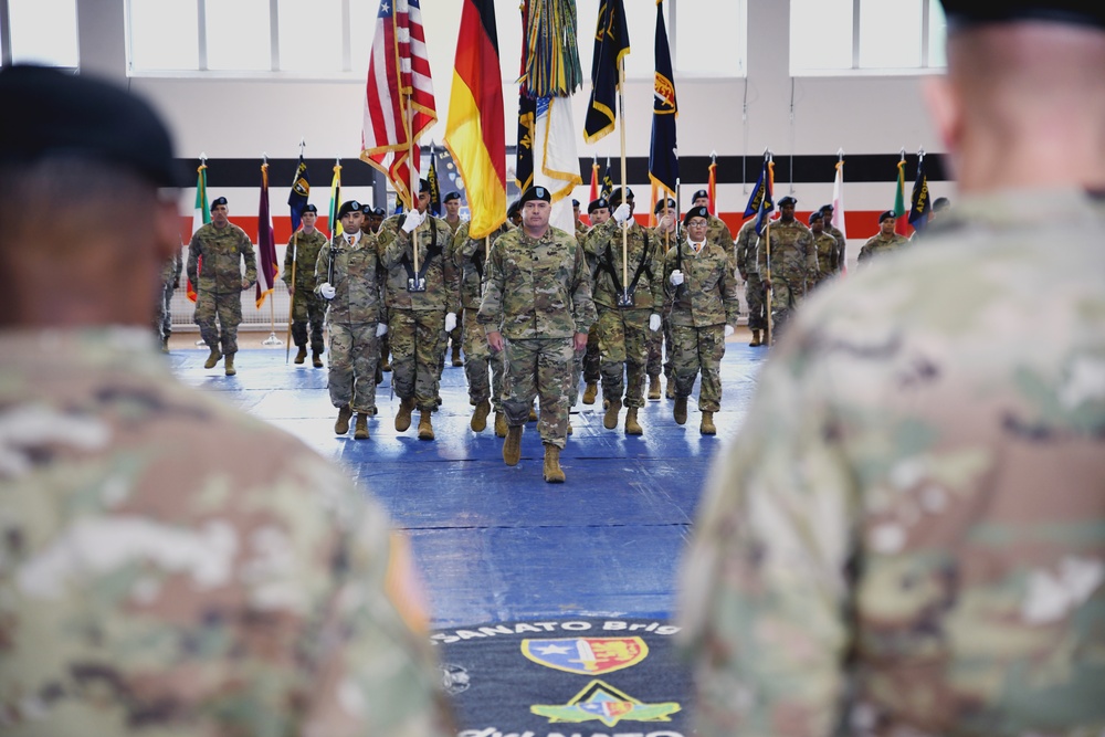 U.S. Army NATO Brigade Change of Command