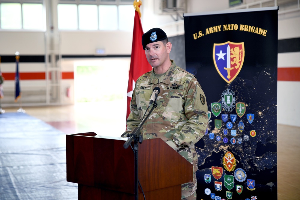 U.S. Army NATO Brigade Change of Command