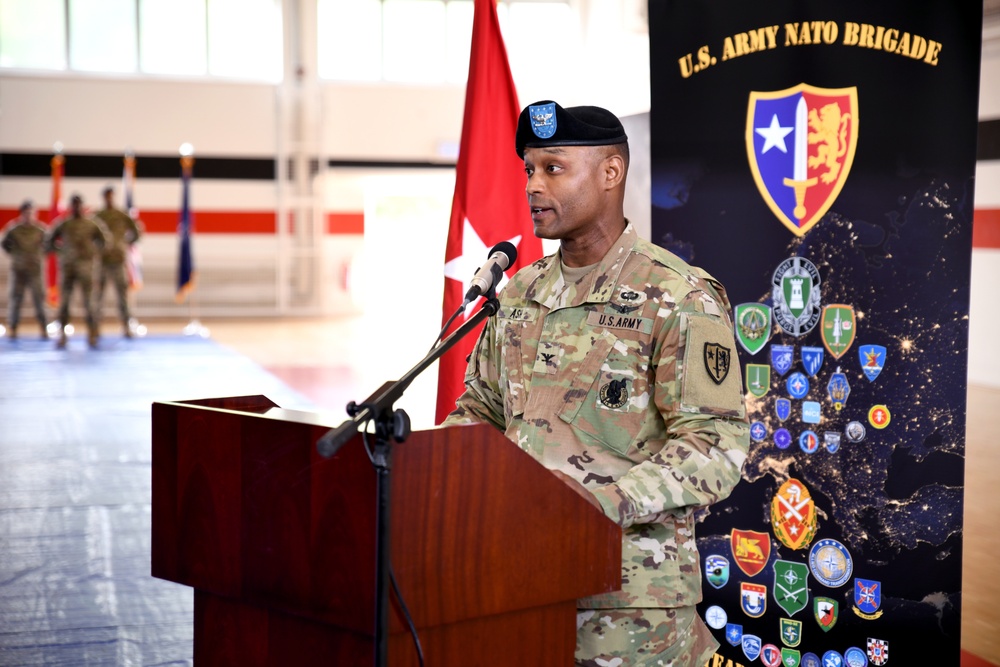 U.S. Army NATO Brigade Change of Command