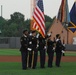 Army Honor Guard presents colors