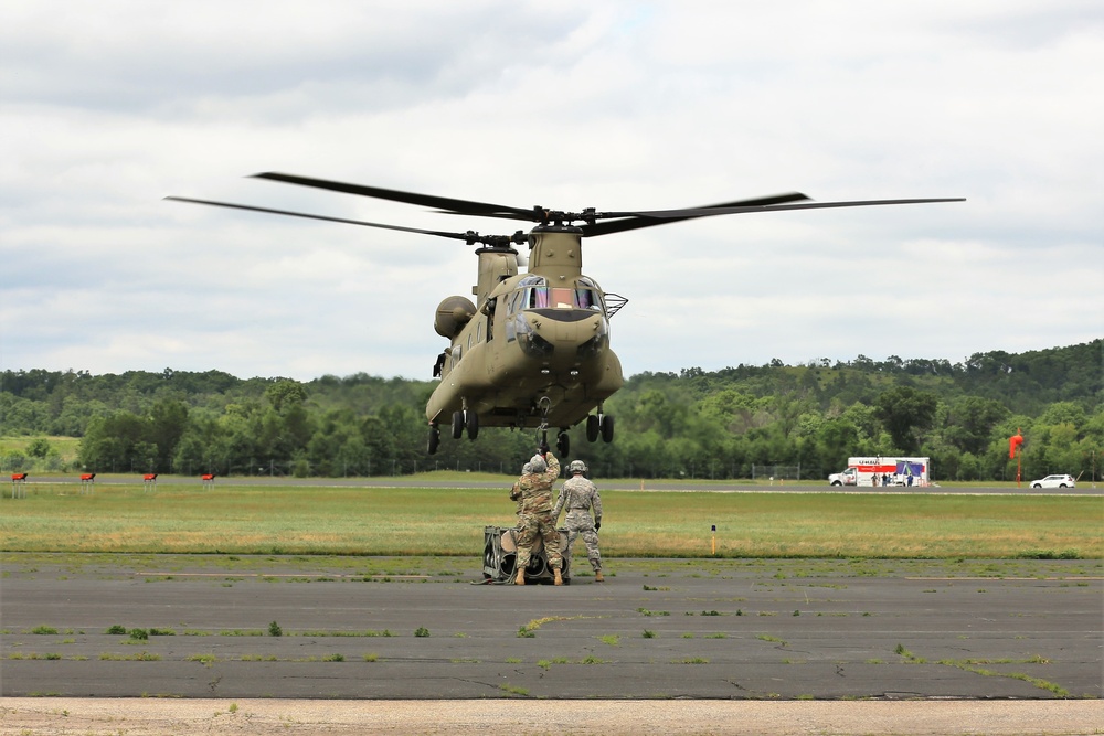 89B students build sling-loading skills for ammo at Fort McCoy