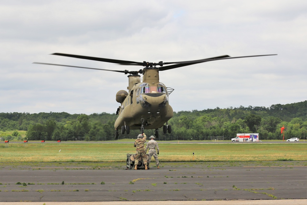 89B students build sling-loading skills for ammo at Fort McCoy