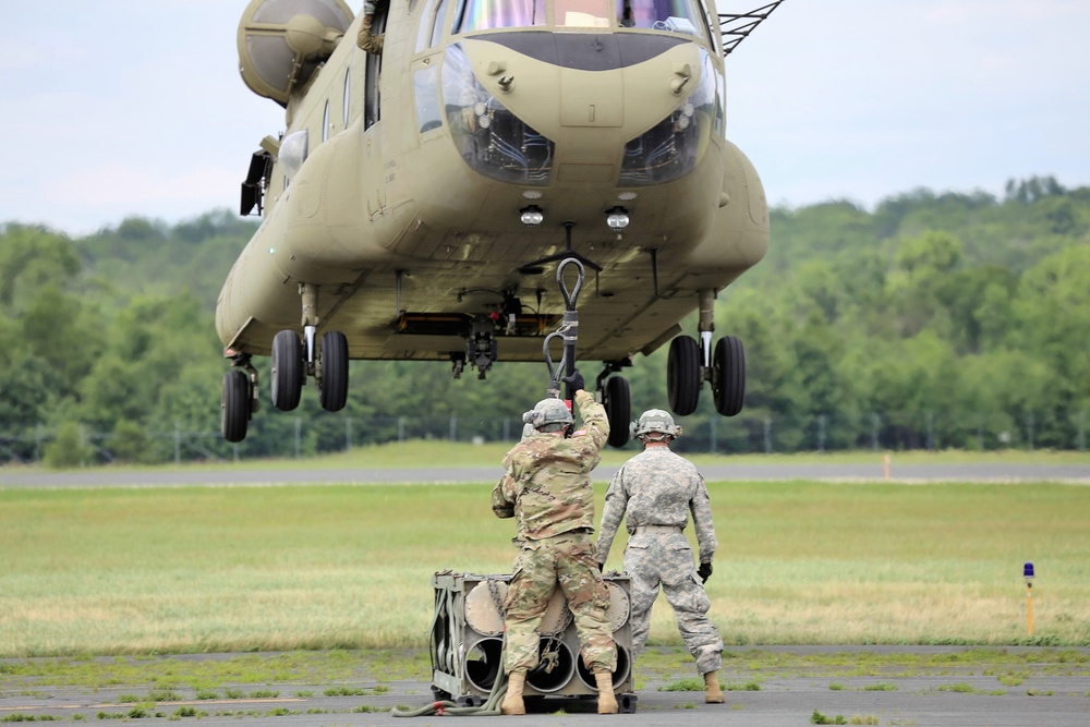 89B students build sling-loading skills for ammo at Fort McCoy