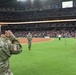 13th ESC Commanding General reenlists 100 Soldiers before Astros Game