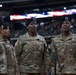 13th ESC Commanding General reenlists 100 Soldiers before Astros Game