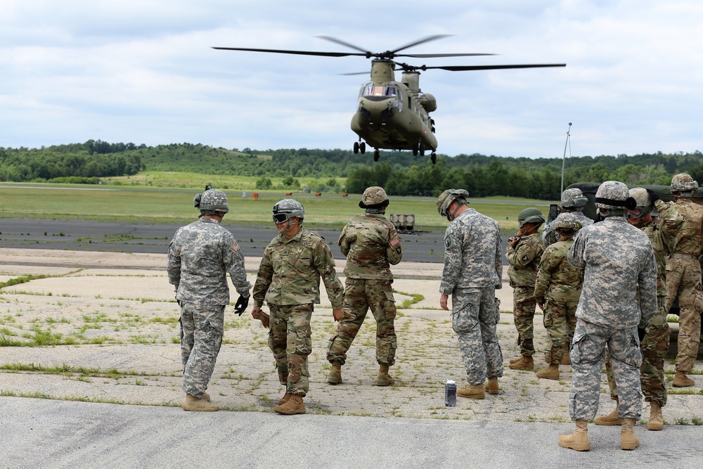 89B students build sling-loading skills for ammo at Fort McCoy