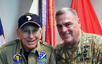 CSA hosts WWII Veteran Al Mampre