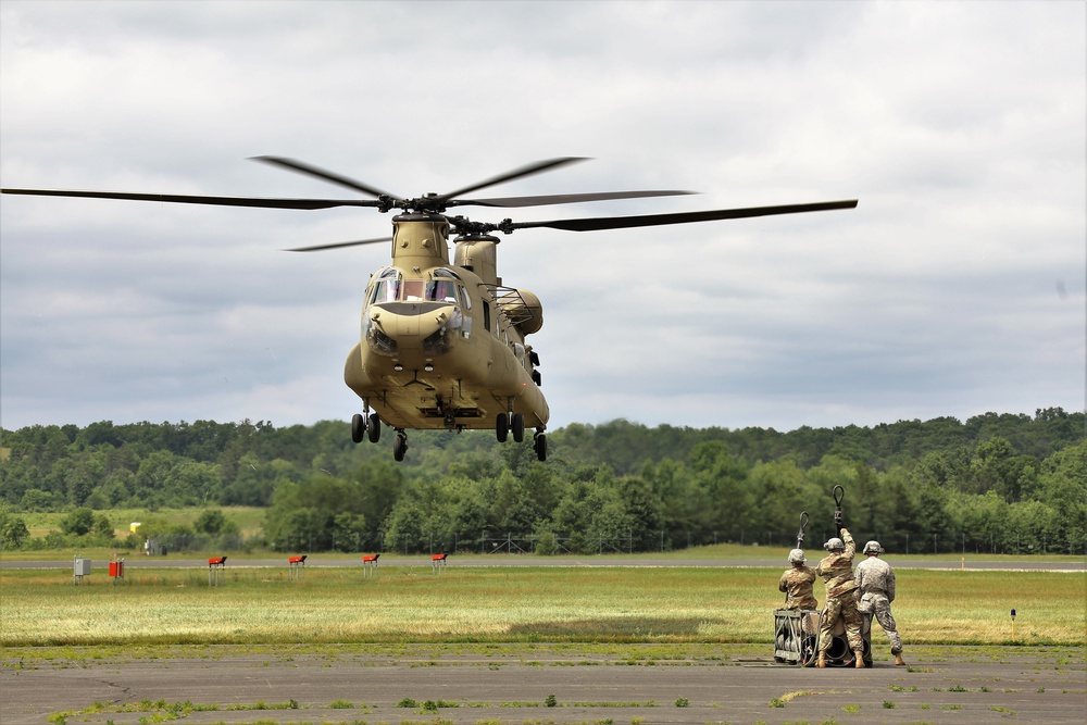 89B students build sling-loading skills for ammo at Fort McCoy