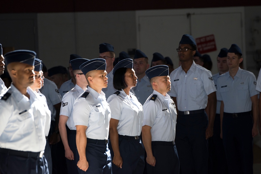 60 AMW Change of Command Ceremony, July 10, 2018