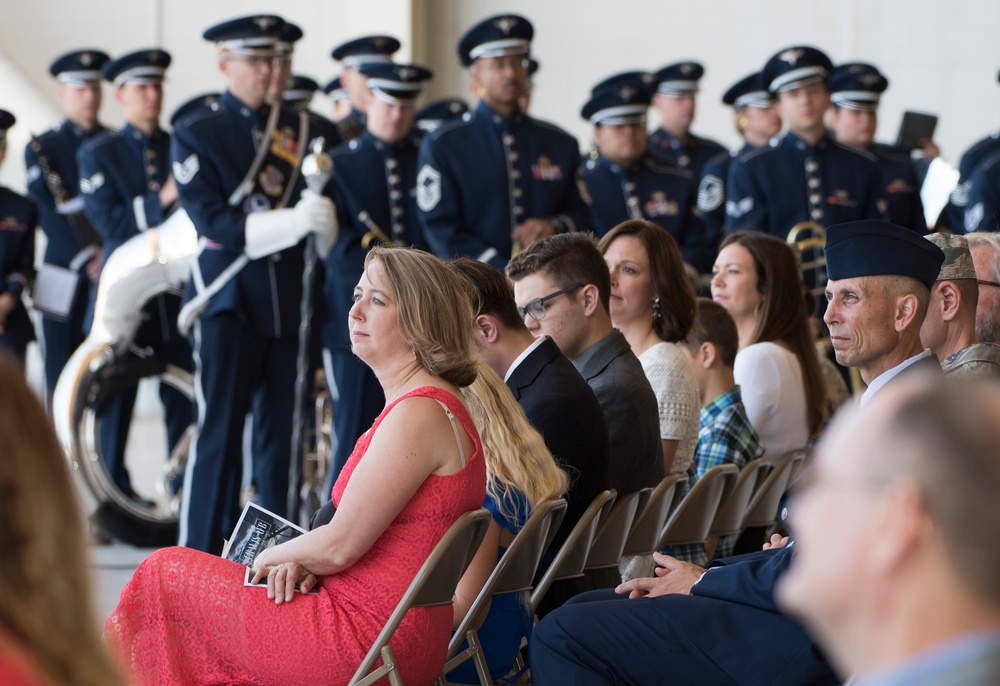 60 AMW Change of Command Ceremony, July 10, 2018