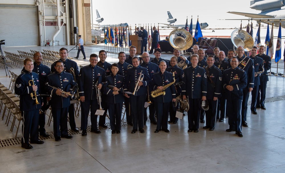 60 AMW Change of Command Ceremony, July 10, 2018