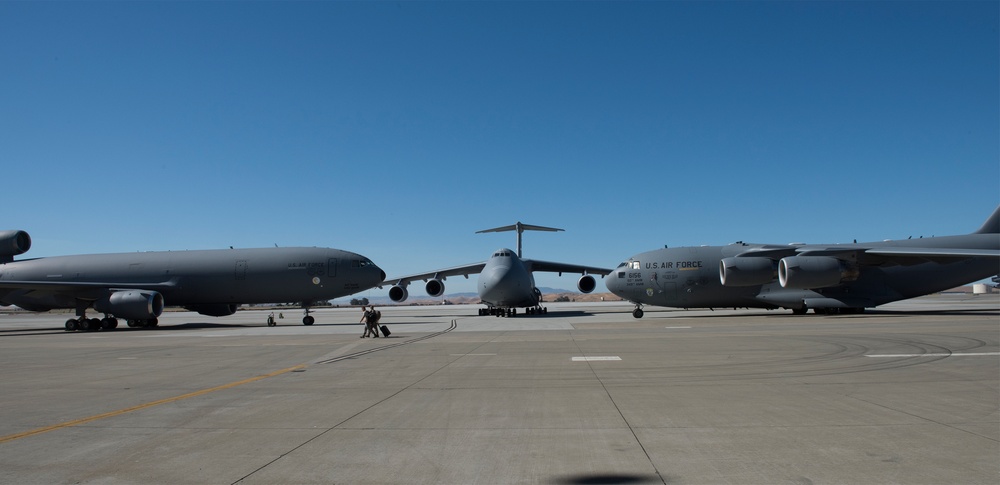 60 AMW Change of Command Ceremony, July 10, 2018