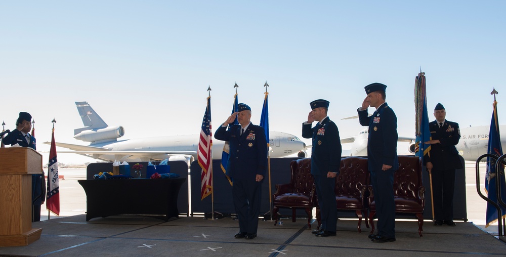 60 AMW Change of Command Ceremony, July 10, 2018