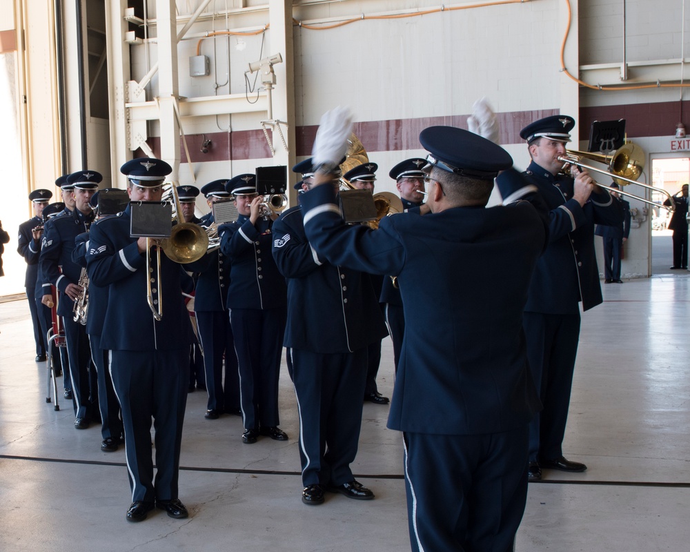 60 AMW Change of Command Ceremony, July 10, 2018