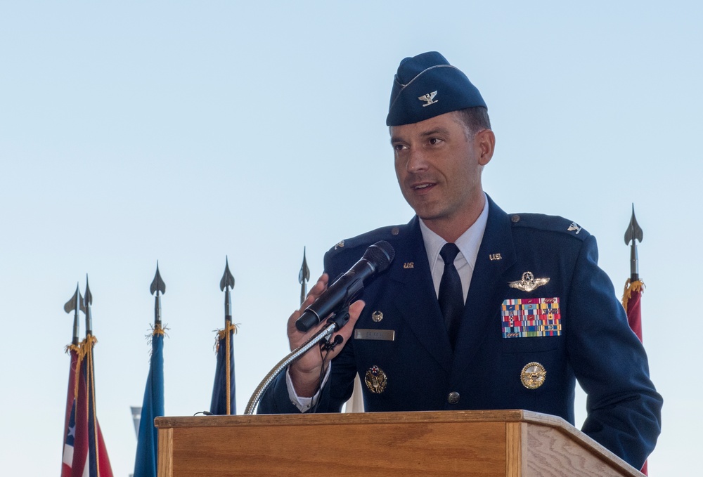 60 AMW Change of Command Ceremony, July 10, 2018