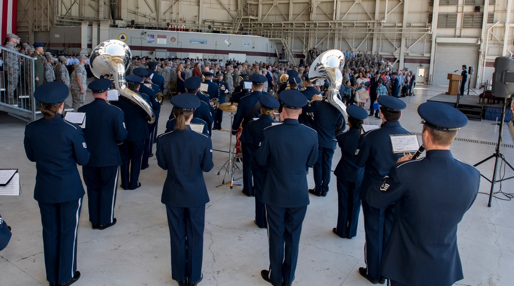 60 AMW Change of Command Ceremony, July 10, 2018