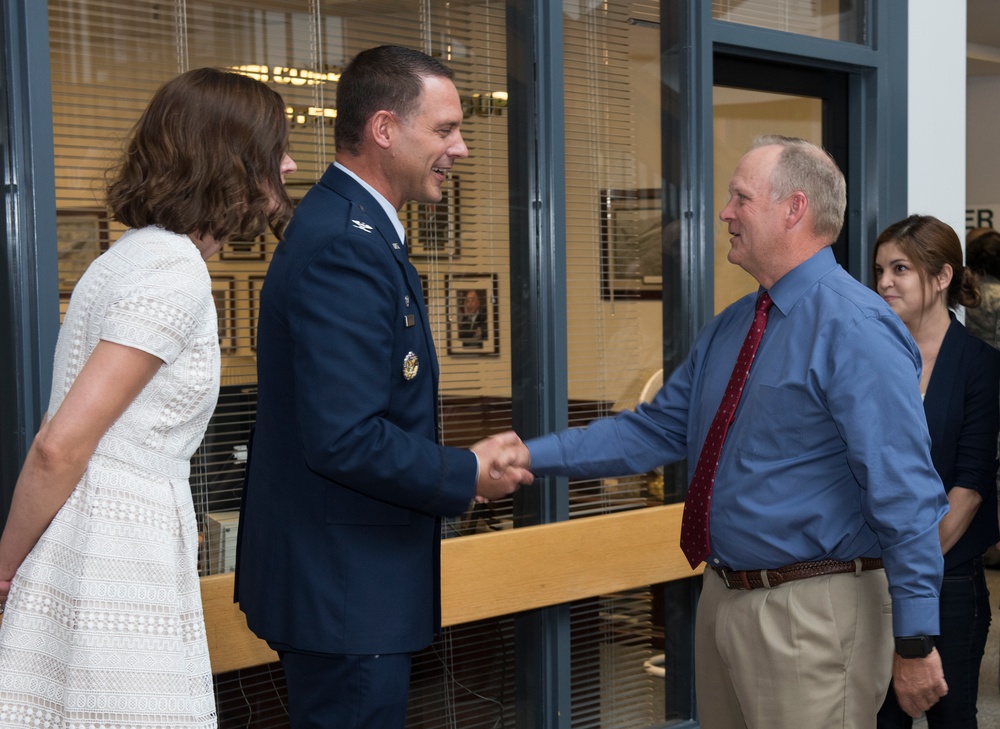 60 AMW Change of Command Ceremony, July 10, 2018