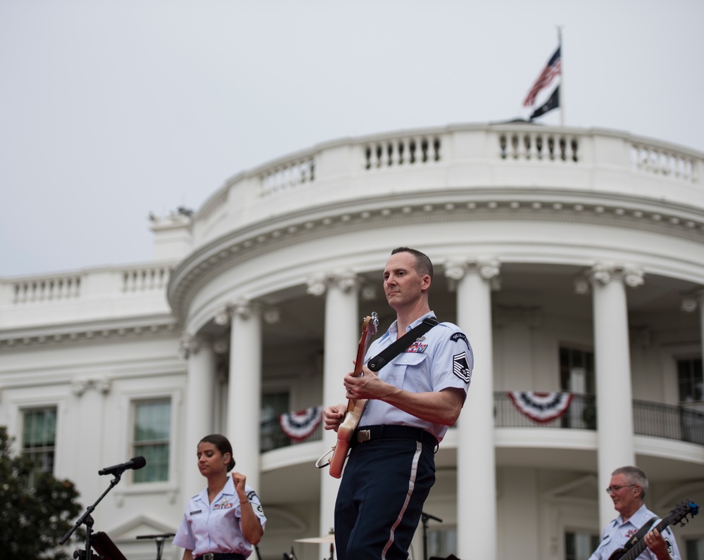 Max Impact performs at White House