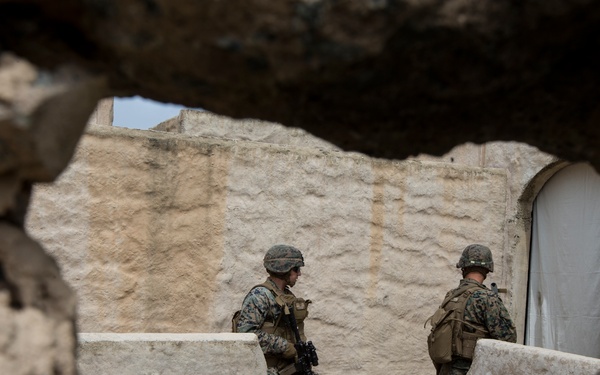 U.S. Marines take on Infantry Immersion Trainer during RIMPAC