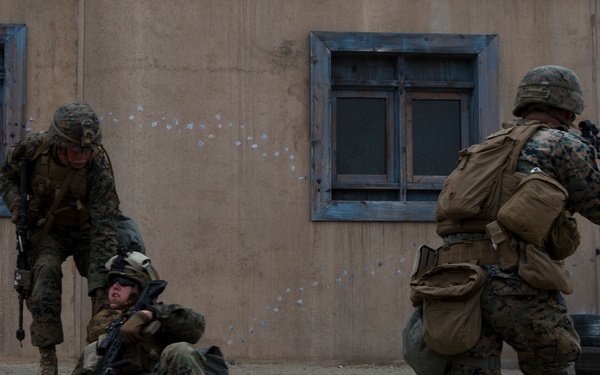 U.S. Marines take on Infantry Immersion Trainer during RIMPAC