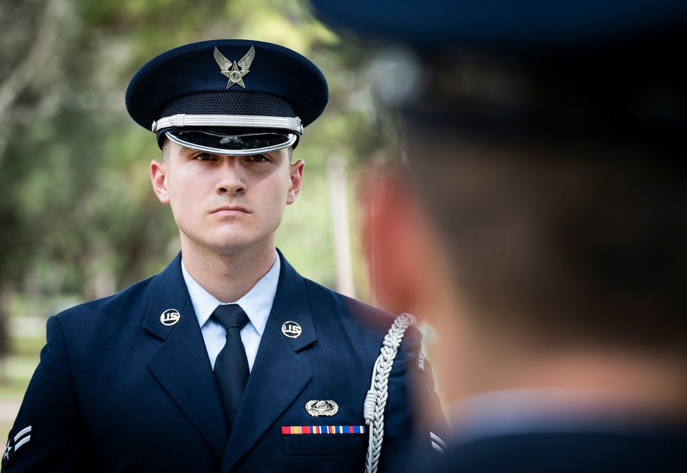 Honor guard graduation July