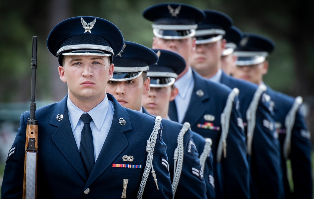 Honor guard graduation July