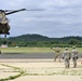 Sling-load training with 89B Ammunition Supply Course at Fort McCoy