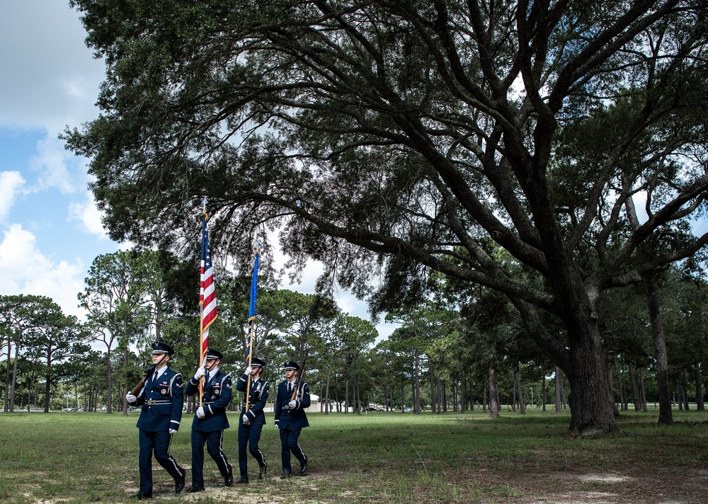 Honor guard graduation July