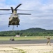 Sling-load training with 89B Ammunition Supply Course at Fort McCoy