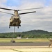 Sling-load training with 89B Ammunition Supply Course at Fort McCoy