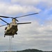 Sling-load training with 89B Ammunition Supply Course at Fort McCoy